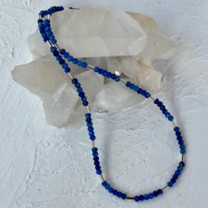 Halskette-Lapislazuli