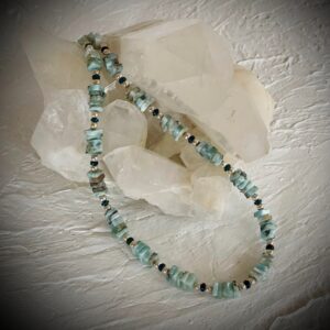 Halskette: Larimar